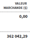 Valeur marchande