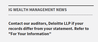 IG Wealth Management News