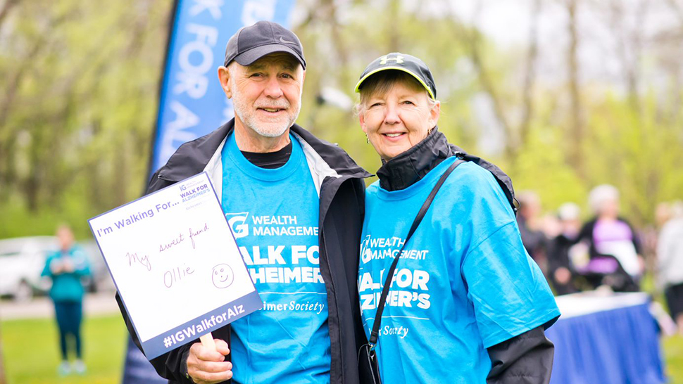 The IG Wealth Management Walk for Alzheimer’s is back