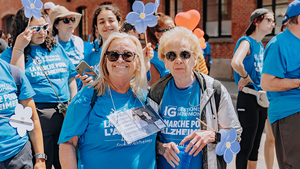 La Marche pour l’Alzheimer IG Gestion de patrimoine est de retour!