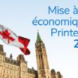Mise à jour économique − Printemps&nbsp;2026