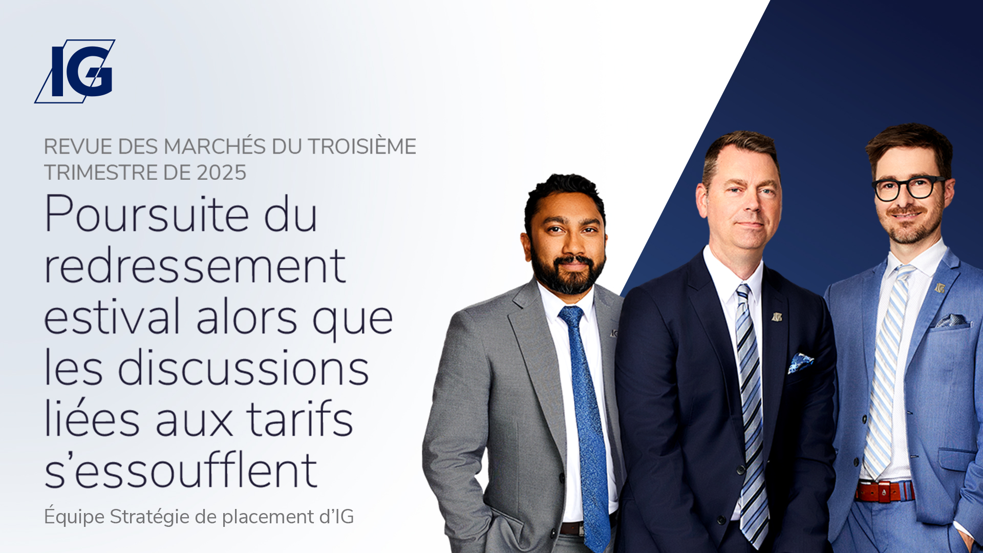 Revue des marchés du T3 de 2025
