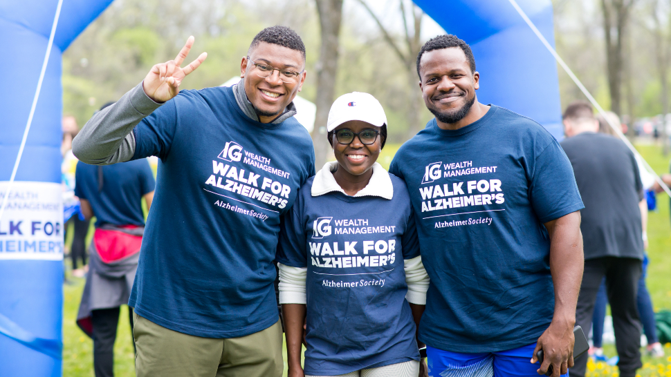 The IG Wealth Management Walk for Alzheimer’s is back!
